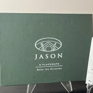 Jason Placemats New Zealand Native Flowers Set Of 6‎ Clematis, Flax, Hebe, Daisy